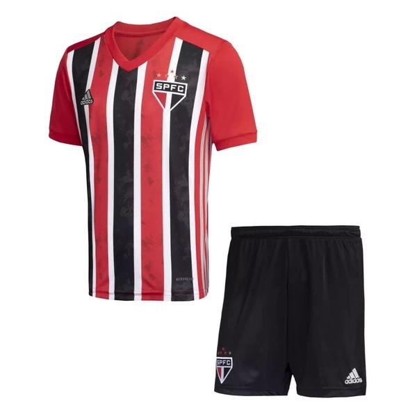 Camiseta São Paulo Replica Segunda Ropa Niños 2020/21 Rojo